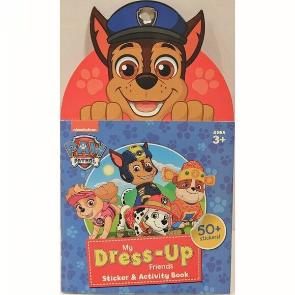 💖3/$15💖 Nickelodeon - My Dress-Up Friends Sticker & Activity Book - Paw Patrol - Picture 1 of 2